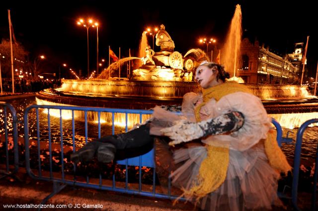 Carnaval de Madrid en Gran Via. Madrid Carnival 0084